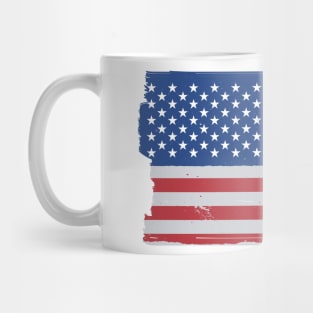 US Flag Stars and Stripes United States of America Mug